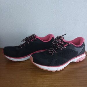 Vionic Tokyo Women's Athletic Shoes Black Pink Size 7.5 Comfort 1st Ray Tech